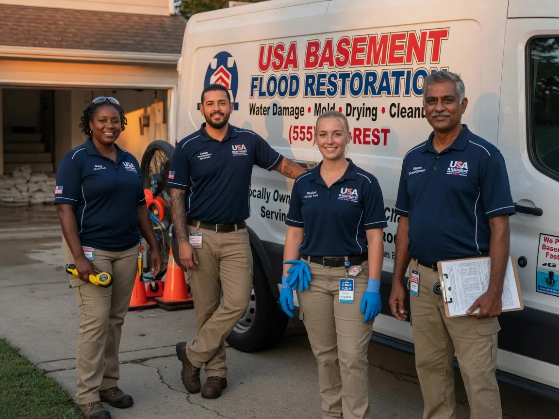 Basement Flood Cleanup company in Mclemoresville, TN