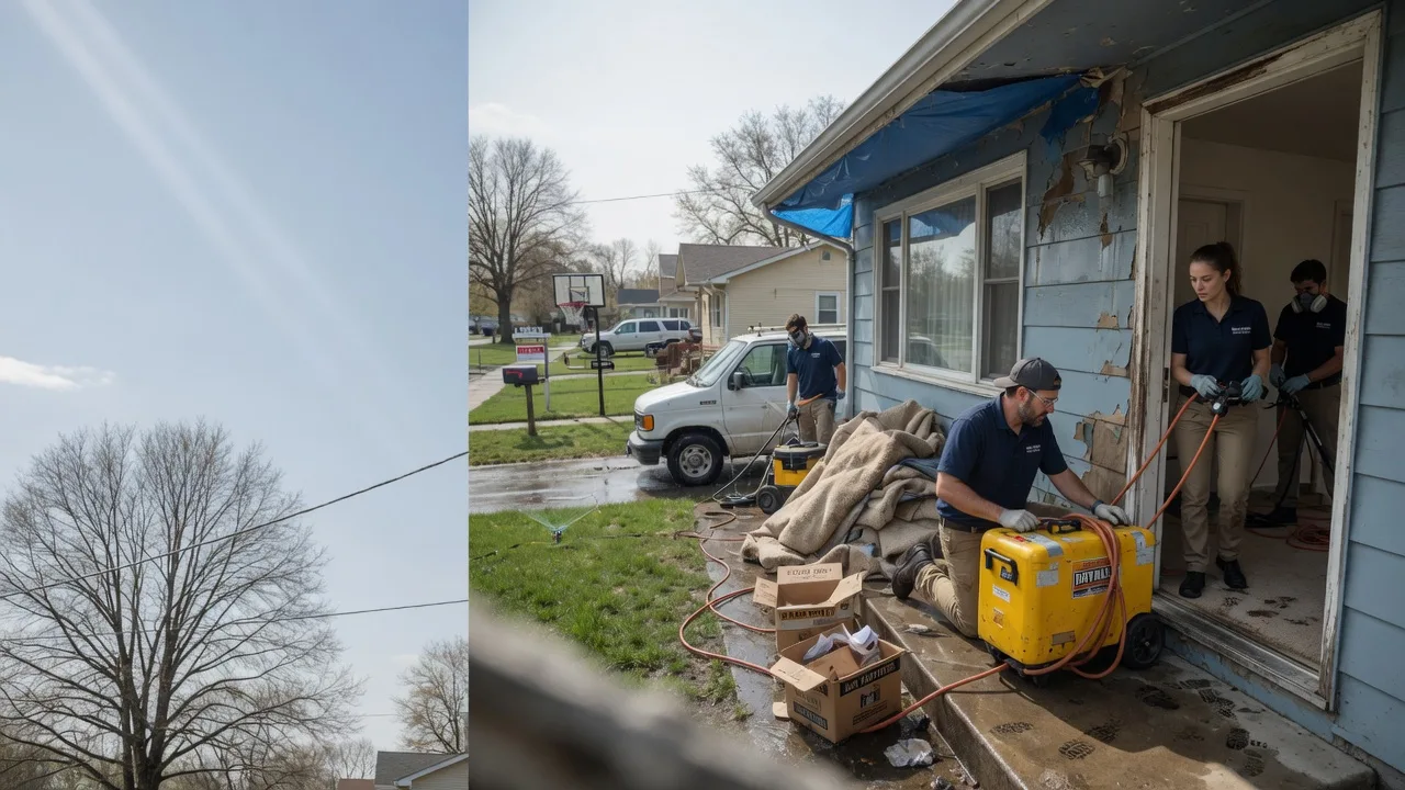 Basement Flood Cleanup in Mclemoresville, TN near me